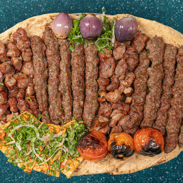 جاط مشكل كباب وتكا